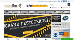 Desktop Screenshot of fourniresto.com